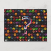 Die Frage? el Postkarte (Vorderseite)