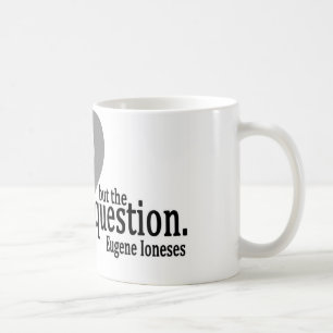 Die Frage erleuchtet Tasse