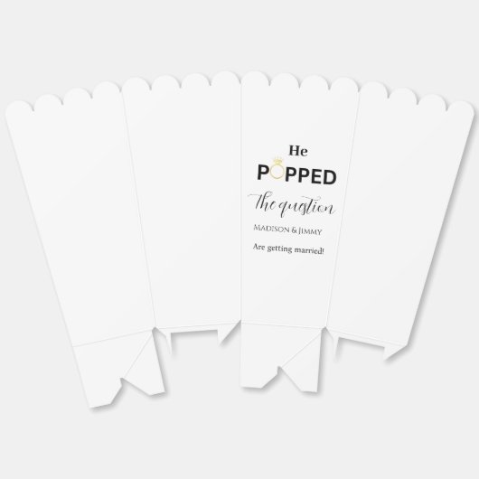 Die Frage stand auf der Seite seiner Anhängerin Geschenkschachtel (Ungeklappt)