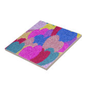 Die fragmentierte Herz-Abstrakte Malerei Fliese (Seite)