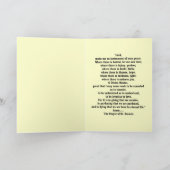 Die Franziskanerkreuz-und Gebets-… Gruß-Karte Karte (Innenseite)