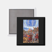 Die französische Armee bereitet sich auf den Krieg Magnet (Vorderseite/Rückseite)