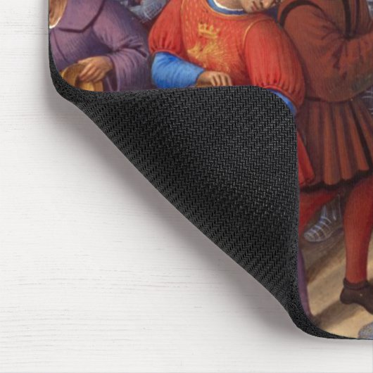 Die französische Armee bereitet sich auf den Krieg Mousepad (Ecke)