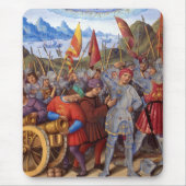 Die französische Armee bereitet sich auf den Krieg Mousepad (Vorne)