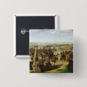 Die französische Armee, die hinunter die Rosbach Button (Vorne & Hinten)