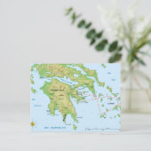 Die französische Armee Morea Expedition auf dem Pe Postkarte (Stehend Vorderseite)