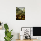 Die französische Armee reist mit dem Bernard-Pass Poster (Heimbüro)