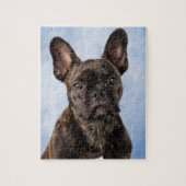 Die französische Bulldogge Puzzle (Vertikal)