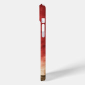 Die französische Flagge und der Eiffelturm Case-Mate iPhone Hülle (Rückseite / Links)