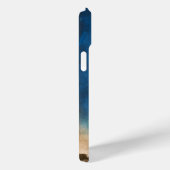 Die französische Flagge und der Eiffelturm Case-Mate iPhone Hülle (Rückseite / Rechts)
