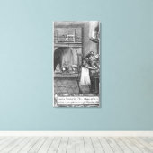 Die französische Koch von La Varenne Leinwanddruck (Insitu (Holzboden))