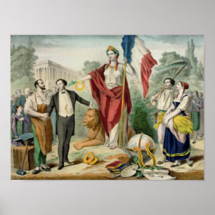 Die Französische Republik Poster