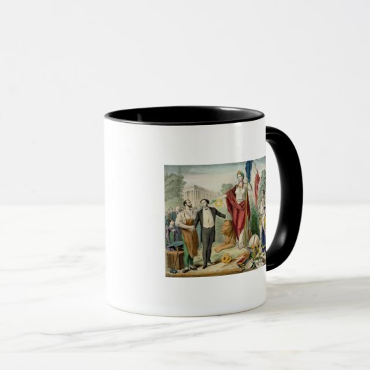 Die Französische Republik Tasse (VorderseiteRechts)
