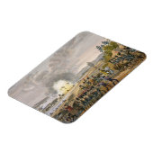 Die französische Retreat nach der Schlacht von Lei Magnet (Linke Seite)