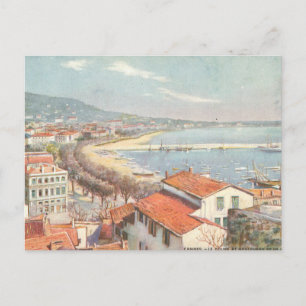 Die Französische Riviera Postkarte