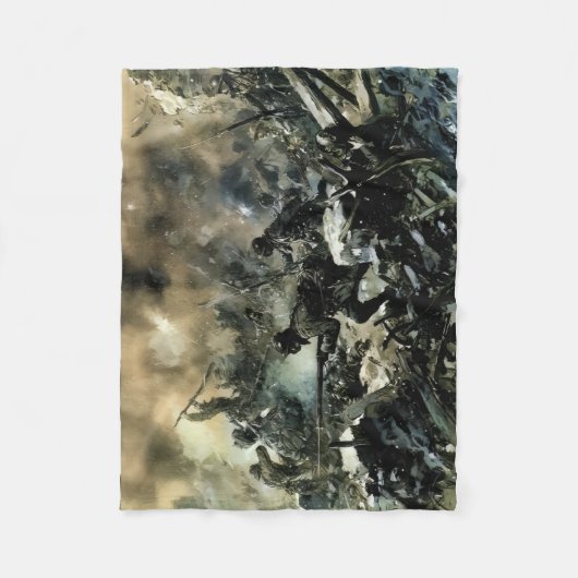 Die französische Schlacht von Verdun gegen die Sch Fleecedecke (Vorderseite)