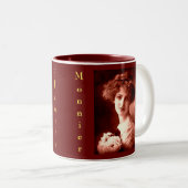 Die französische Sozialistin hat ....Blane Monnier Zweifarbige Tasse (VorderseiteRechts)