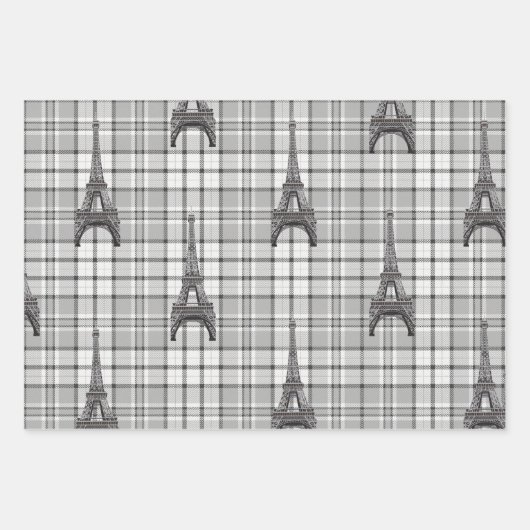 Die französische Valentine dachte sich. Geschenkpapier Set (Vorderseite)