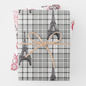 Die französische Valentine dachte sich. Geschenkpapier Set (Beispiel)