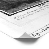 Die französische Verfassung Poster (Ecke)