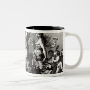 Die französische Verfassung Zweifarbige Tasse