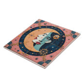 Die Frau auf dem Mond Fliese (Seite)