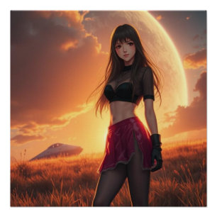 Die Frau aus der fernen Galaxie Poster