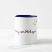 Die Frau aus Michigan Tasse (Zentrum)