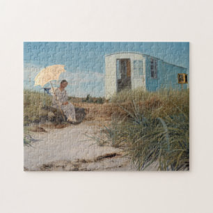 Die Frau des Künstlers mit dem Familienwohnwagen 1 Puzzle