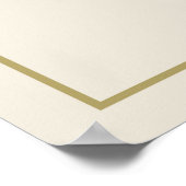 Die Frau hält Zigarette. Poster (Ecke)