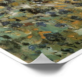 Die Frau im Garden Fine Art Poster (Ecke)