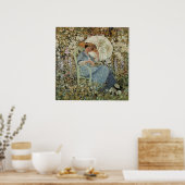 Die Frau im Garden Fine Art Poster (Küche)