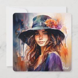 Die Frau im Hut: Portrait der lebendigen Gnade