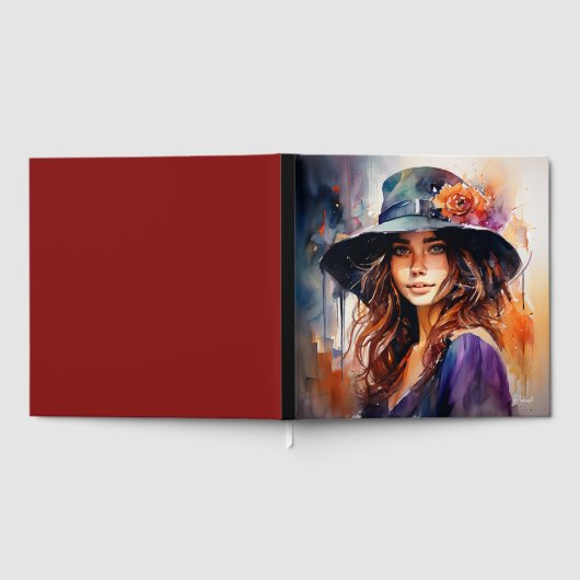 Die Frau im Hut: Portrait der lebendigen Gnade Gästebuch (Voll)