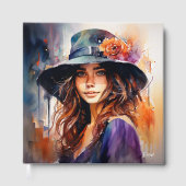 Die Frau im Hut: Portrait der lebendigen Gnade Gästebuch (Vorderseite)