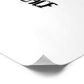 Die Frau im Schwarzen 20x16-Poster Poster (Ecke)