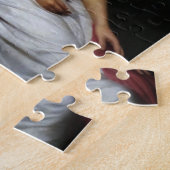 Die Frau im weißen Puzzle (Seite)