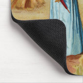 Die Frau im Weizenfeld-Mausepad Mousepad (Ecke)
