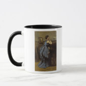 Die Frau in Blau, 1874 Tasse (Links)