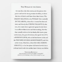 Die Frau in der Arena inspiriert Frauen