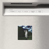 Die Frau in Weiß Magnet (In Situ (Geschirrspüler))