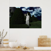 Die Frau in Weiß Poster (Küche)