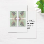 Die Frau innerhalb der Open Edition ACEO (Schreibtisch)