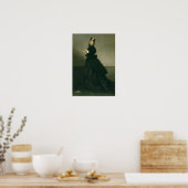 Die Frau mit dem Handschuh, 1869 Poster (Küche)