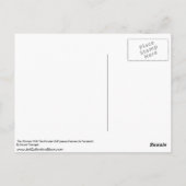Die Frau mit dem Pulverfass Postkarte (Rückseite)
