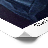 Die Frau mit dem Schleier (die Ehefrau des Künstle Poster (Ecke)