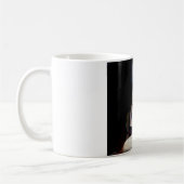 Die Frau mit einem Ermine, Leonardo da Vinci Kaffeetasse (Links)