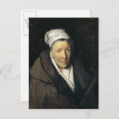 Die Frau mit Gambling Mania, 1819-24 Postkarte (Vorne/Hinten)