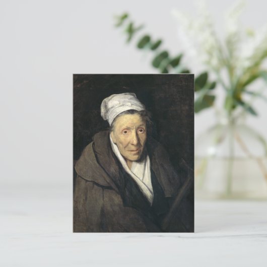 Die Frau mit Gambling Mania, 1819-24 Postkarte (Stehend Vorderseite)