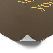 Die Frau ohne Rungen Poster (Ecke)